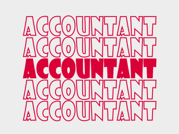 Accountant Svg Cut File Graphics for Print Templates