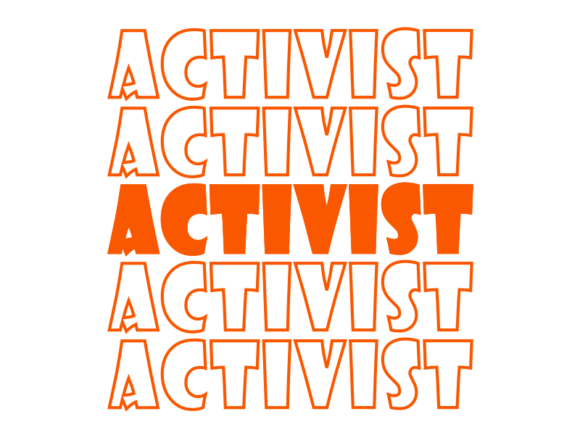 Activist Svg Cut File
