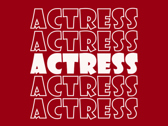 Actress Svg Cut File: A Graphic for Modern Branding