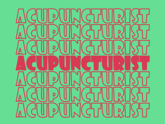 Acupuncturist Svg Cut File