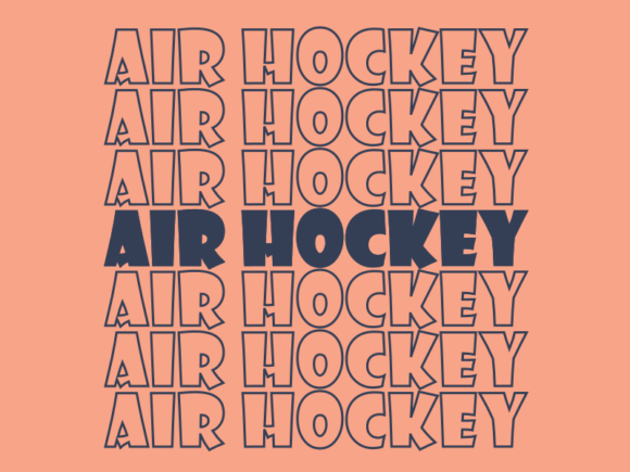 Air Hockey Svg Cut File for Creative Crafting