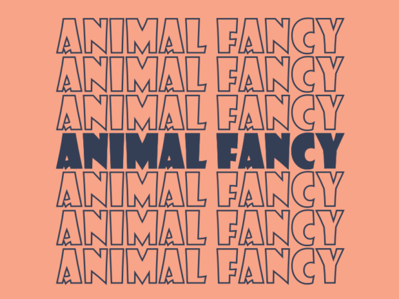 Animal Fancy Svg Cut File for Graphics and Print Templates