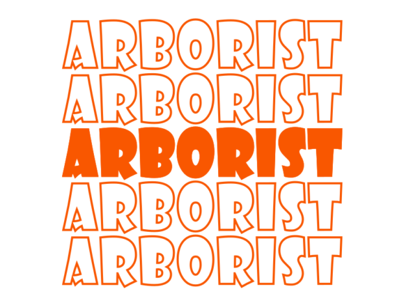 Arborist Svg Cut File Graphics for Print Templates