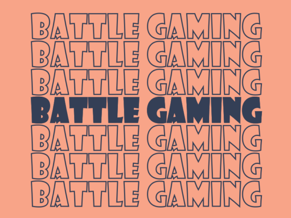 Battle Gaming Svg Cut File Graphics
