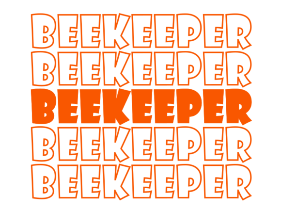 Beekeeper Graphics for Print Templates