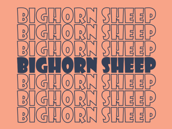 Bighorn Sheep Svg Cut File