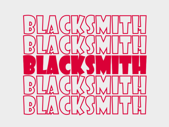 Blacksmith Svg Cut File