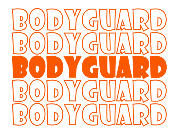 Bodyguard Svg Cut File