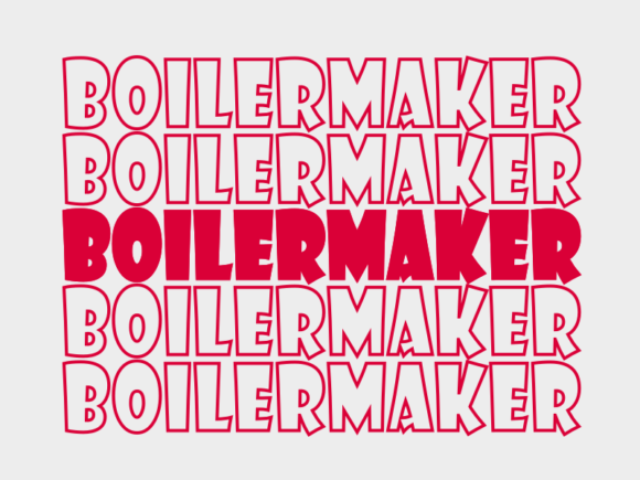 Boilermaker Svg Cut File: A Graphic for Modern Print Templates