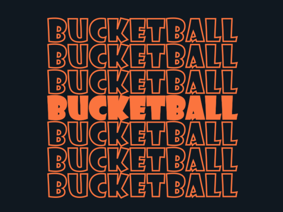 Bucketball Svg Cut File
