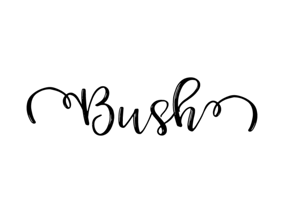 Bush Lettering