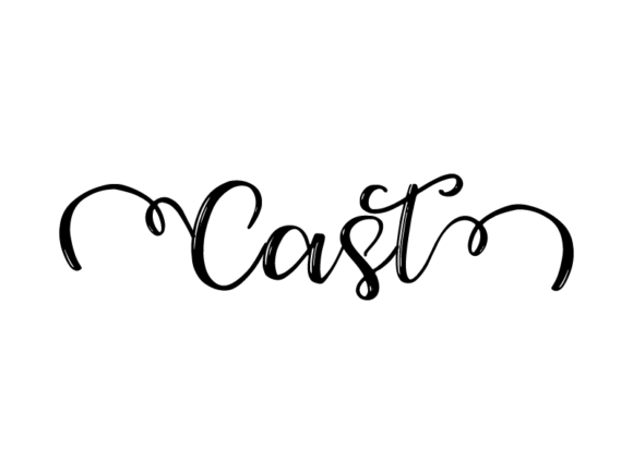 Cast Lettering