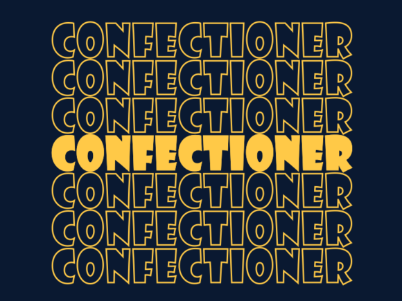 Confectioner Svg Cut File Graphics for Print Templates