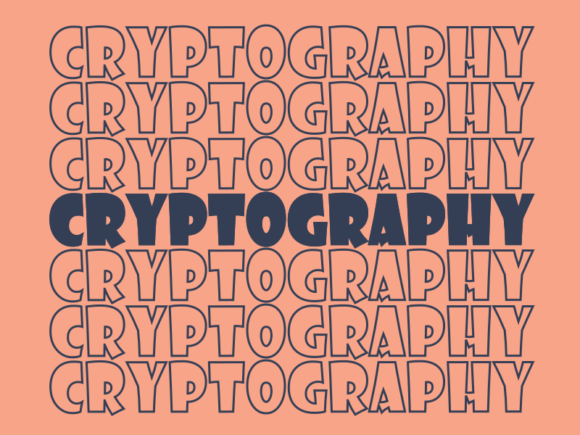 Cryptography Graphics for Print Templates