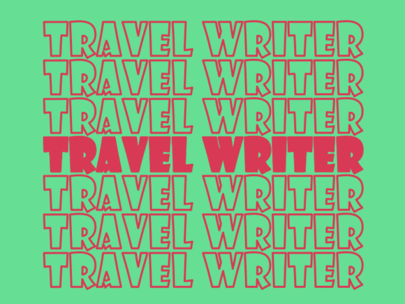 Travel Writer Svg Cut File Graphics for Print Templates