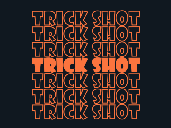 Trick Shot Svg Cut File: A Graphic for Modern Branding