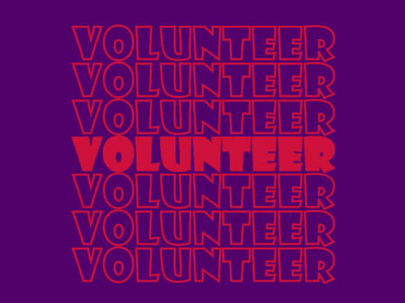 Volunteer Svg Cut File: A Graphic for Local Branding