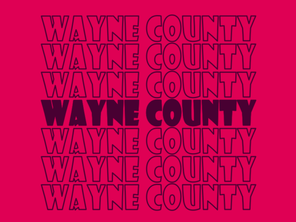 Wayne County Graphics for Print Templates