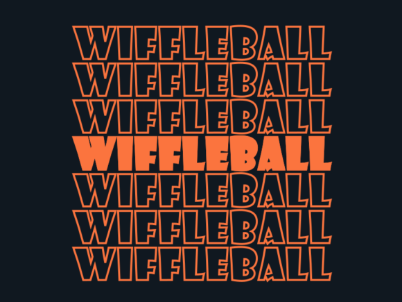 Wiffleball Svg Cut File: A Graphic for Modern Print Templates
