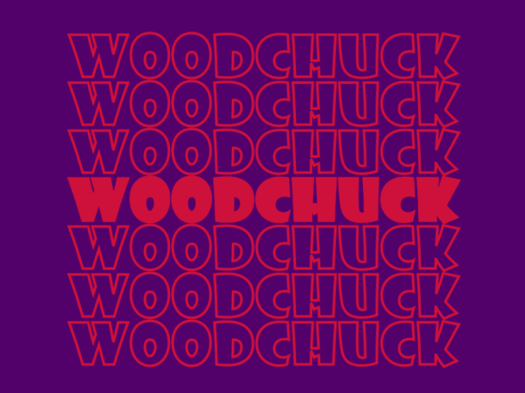 Woodchuck Svg Cut File Graphics for Print Templates